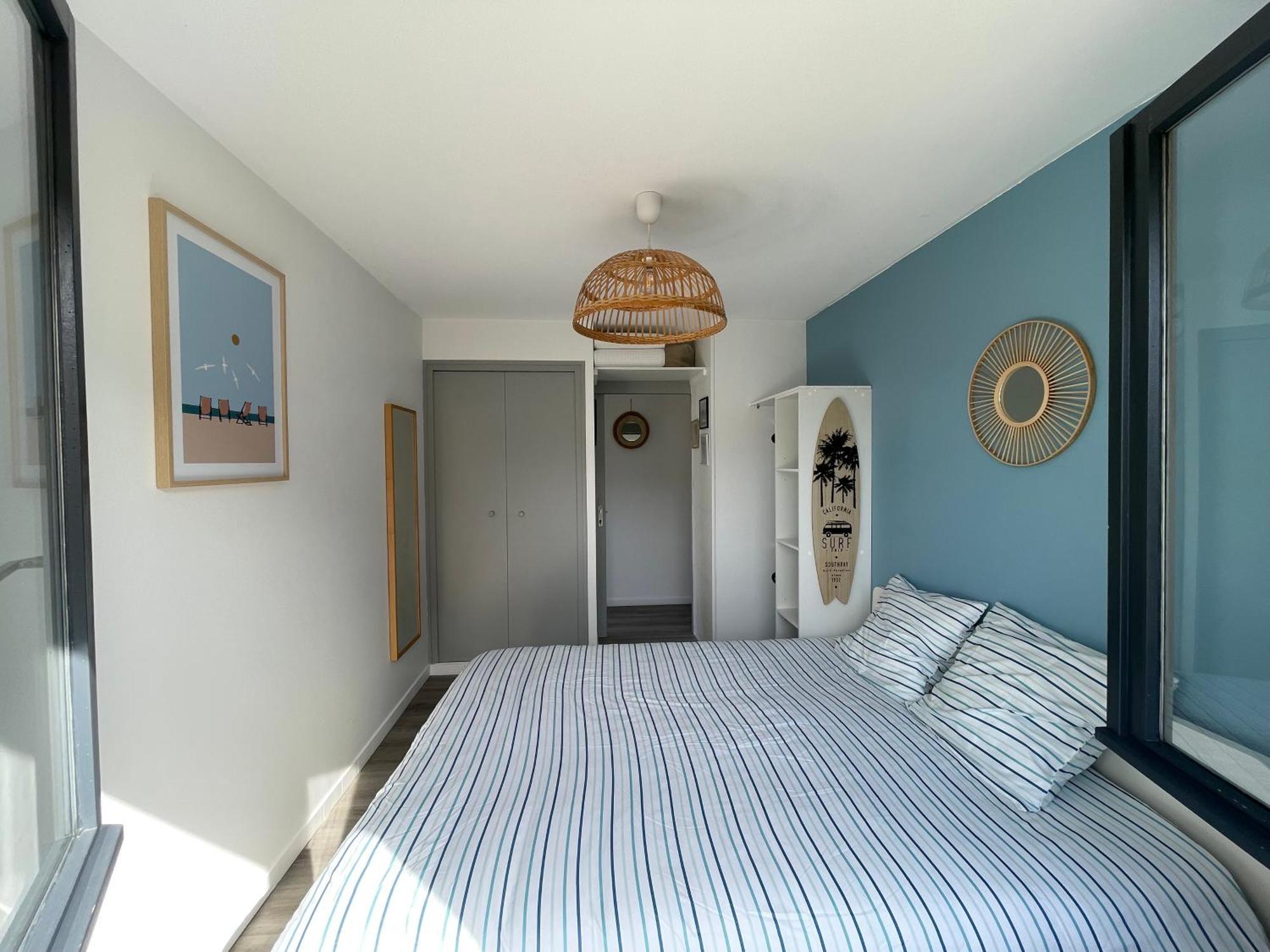 Appartement Avec Chambre, Terrasse Et Jardinet Proche Plage, Foret Pins, Piste Cyclable, Lac Mimizan Ngoại thất bức ảnh