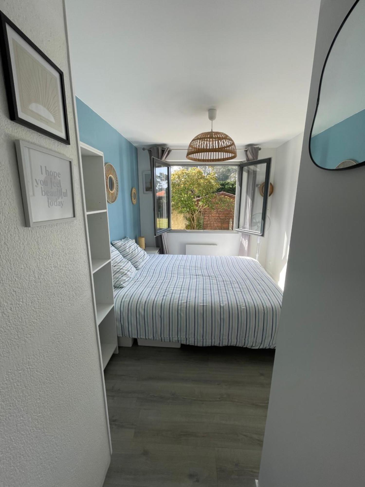 Appartement Avec Chambre, Terrasse Et Jardinet Proche Plage, Foret Pins, Piste Cyclable, Lac Mimizan Ngoại thất bức ảnh